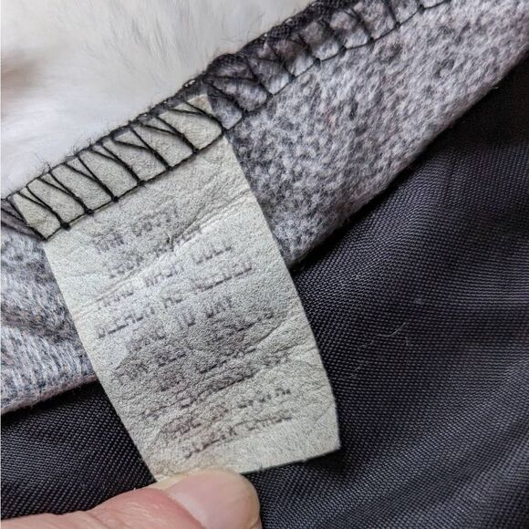 Vintage Damask Tapestry Sleeveless Button-Front Vest  Women's Large Purple and G - Picture 7 of 7